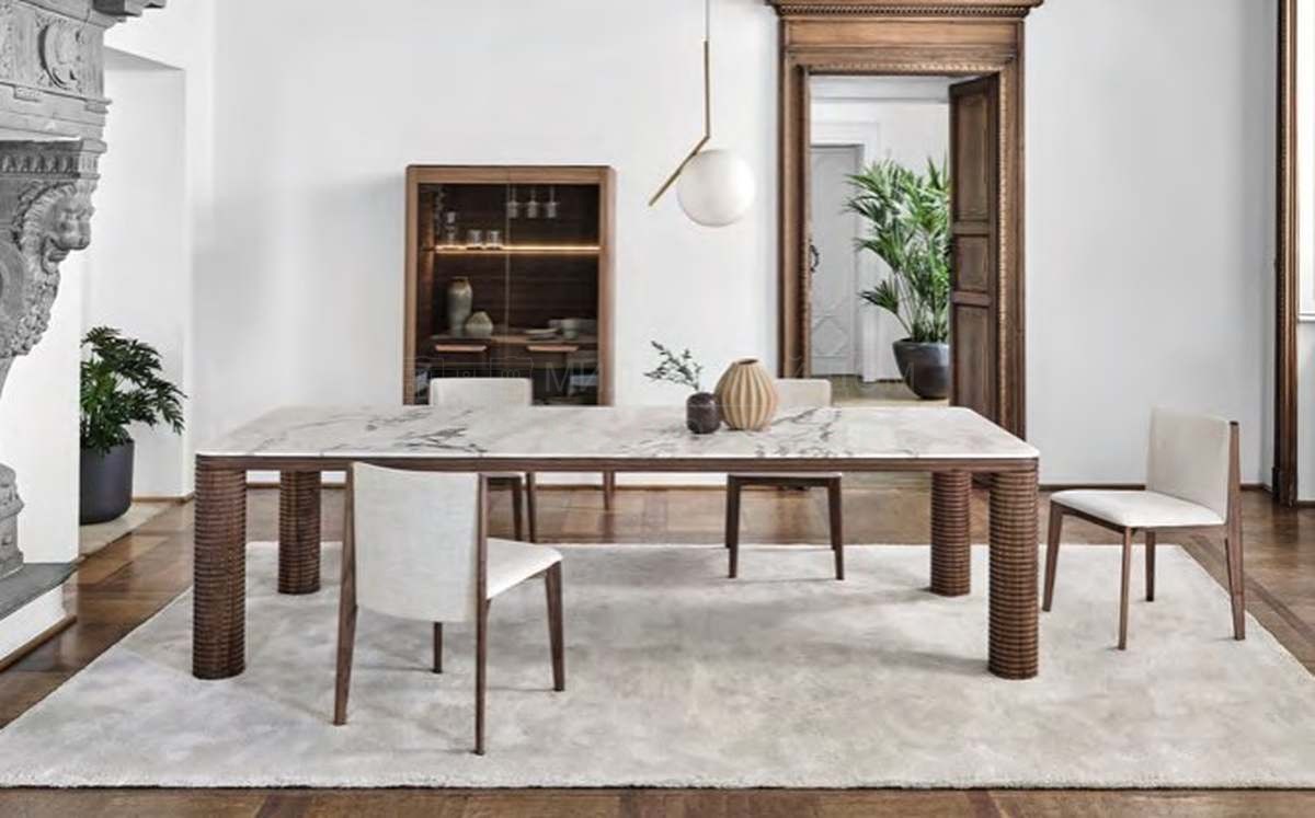 Обеденный стол Sansiro dinning marble table из Италии фабрики PORADA