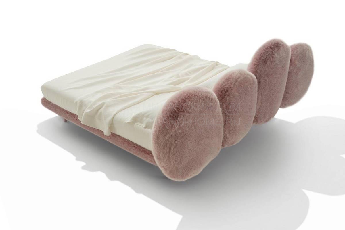 Кровать с мягким изголовьем Cipria/bed из Италии фабрики EDRA