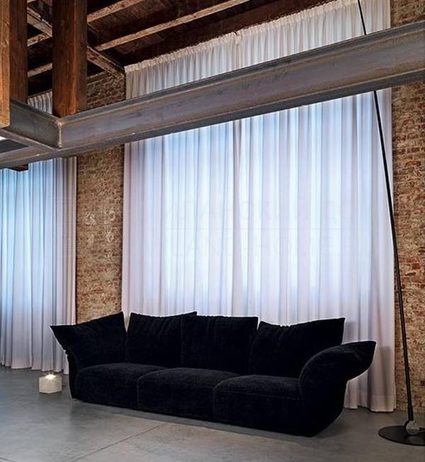 Прямой диван Standard/sofa из Италии фабрики EDRA