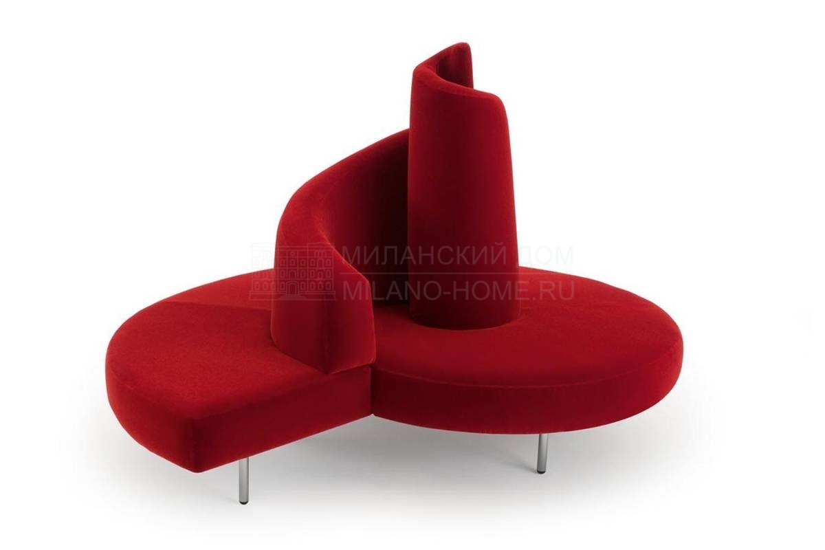 Круглый диван Tatlin/sofa из Италии фабрики EDRA