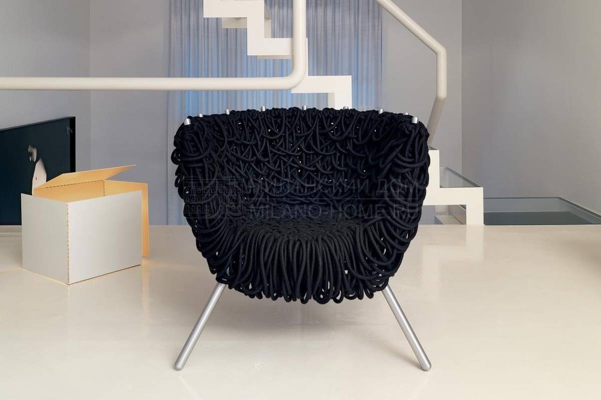 Круглое кресло Vermelha/armchair из Италии фабрики EDRA