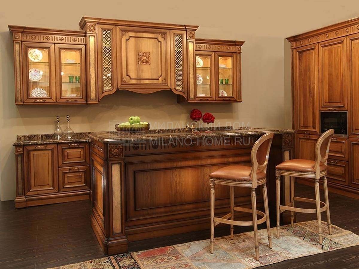 Кухня с островом Firenze classic kitchen из Италии фабрики FM BOTTEGA