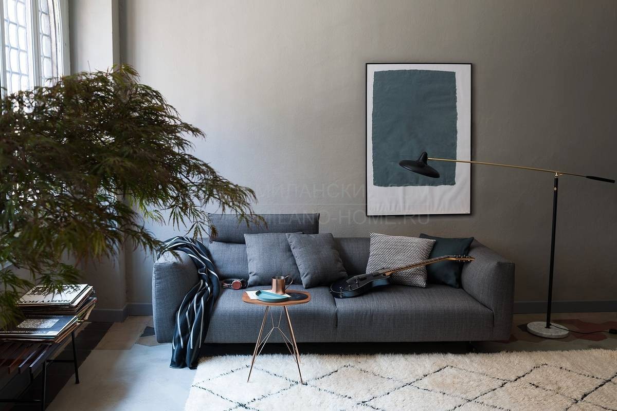 Прямой диван Kim sofa из Италии фабрики ZANOTTA