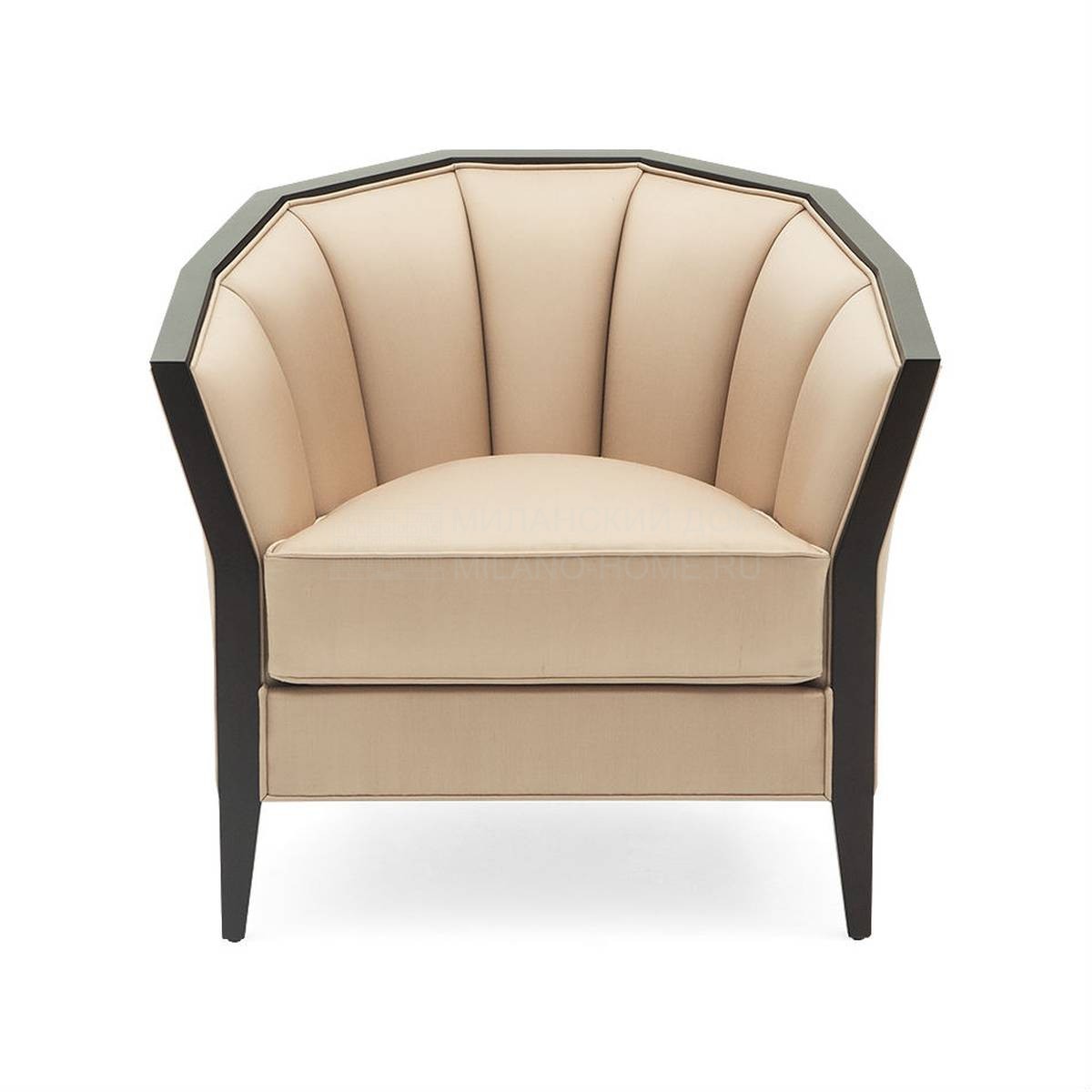 Кожаное кресло Iribe armchair из США фабрики CHRISTOPHER GUY