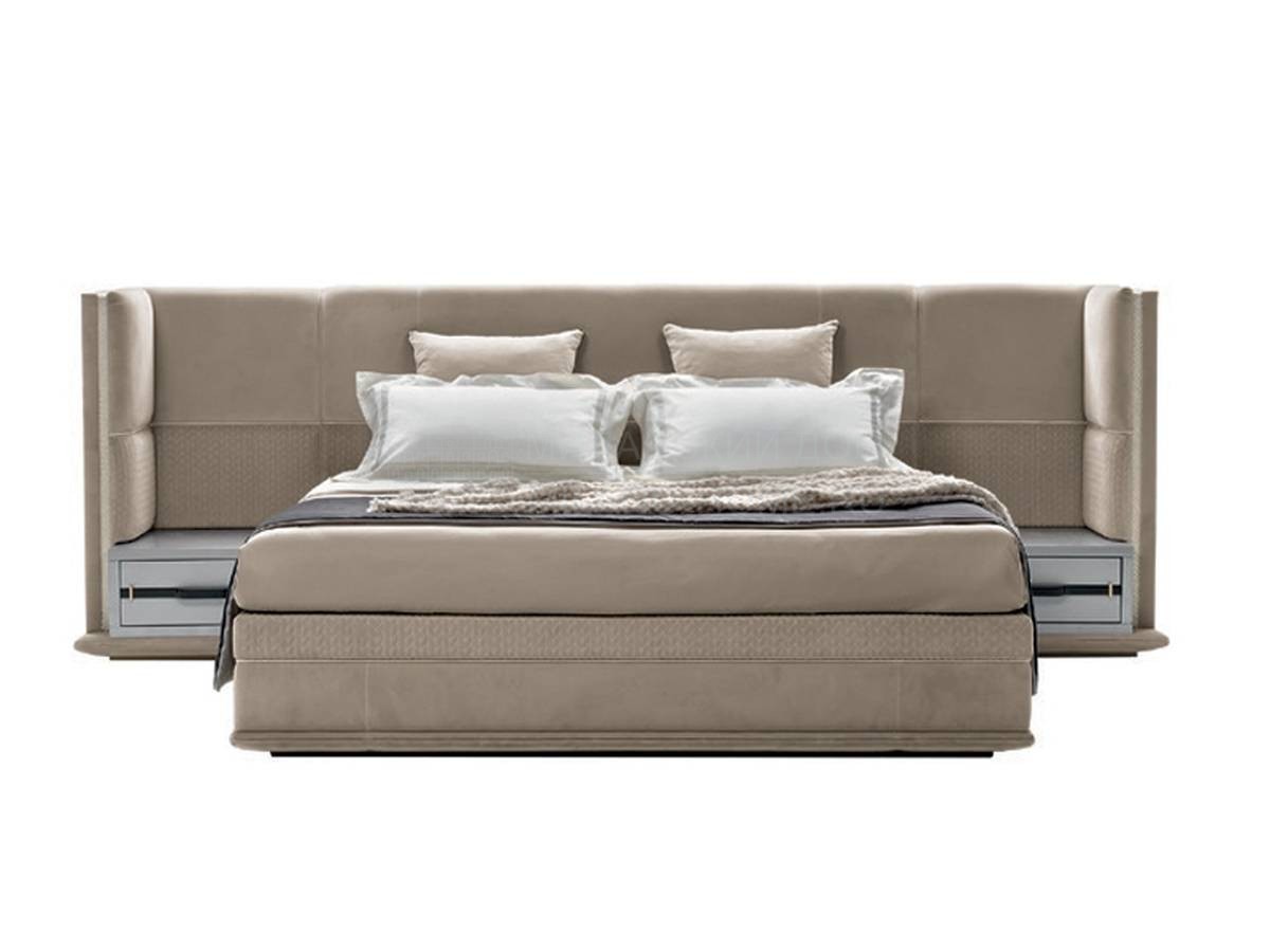 Кровать с мягким изголовьем Ulysse B 751-756 bed из Италии фабрики ELLEDUE