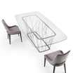 Обеденный стол Twig glass dining table