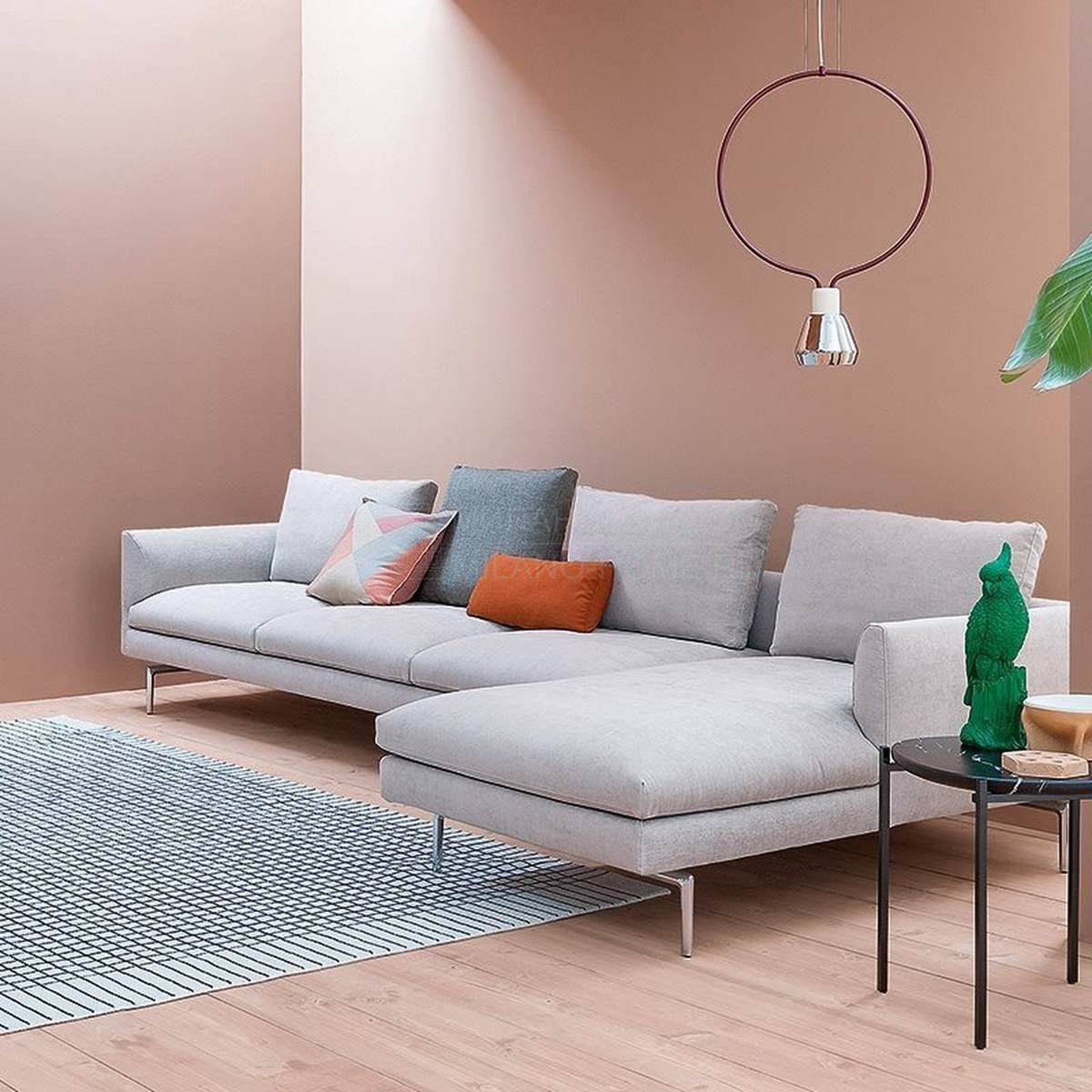 Угловой диван Flamingo sofa из Италии фабрики ZANOTTA