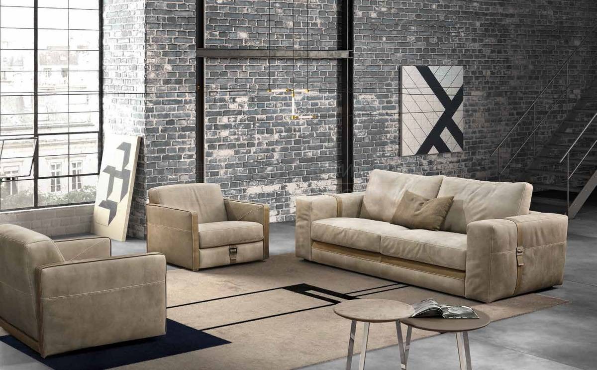 Прямой диван Richmond sofa из Италии фабрики GAMMA ARREDAMENTI