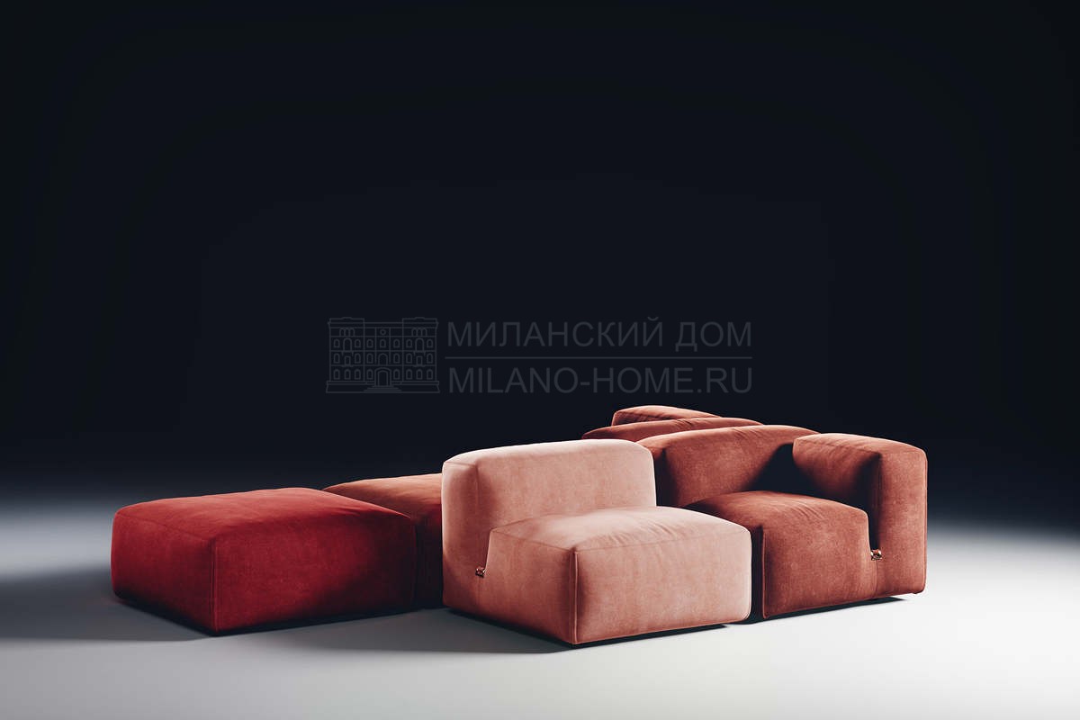 Модульный диван Le Mura modular / art.OLEMB120-OLEMD90 из Италии фабрики TACCHINI