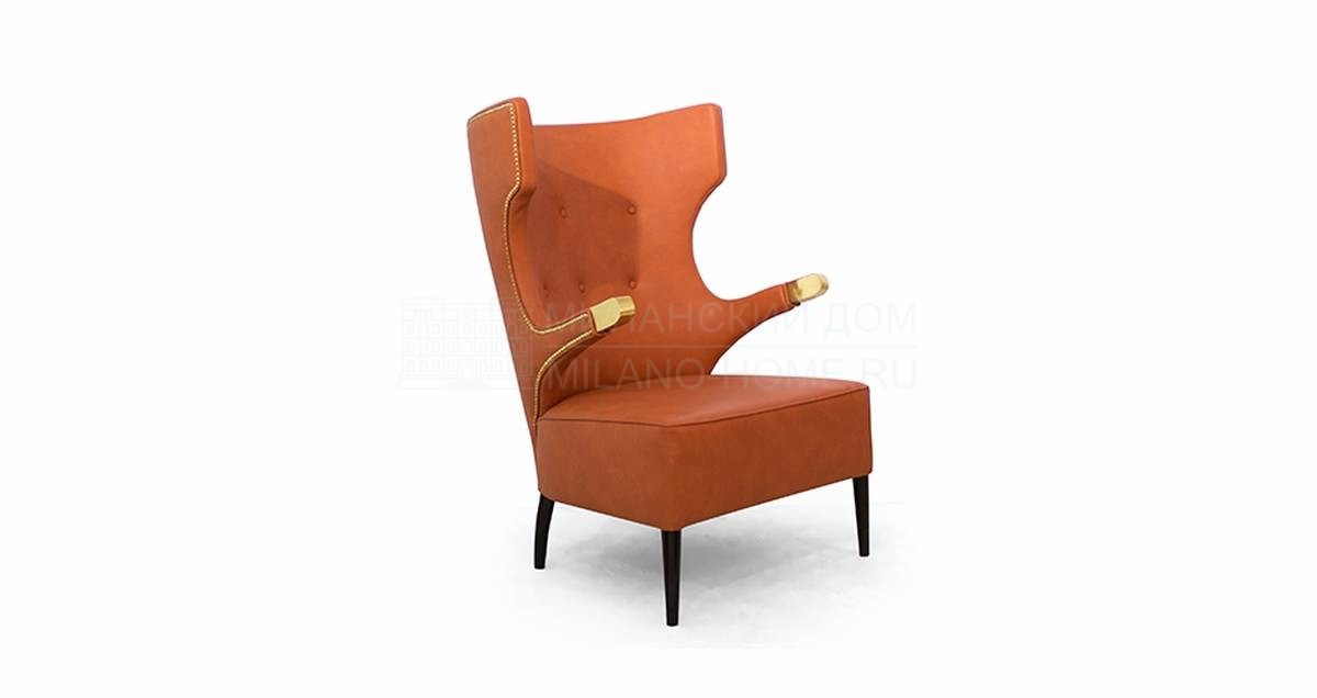 Каминное кресло Sika/armchair из Португалии фабрики BRABBU