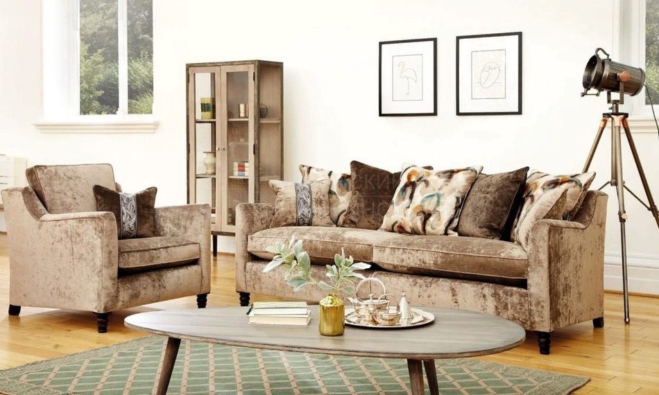 Прямой диван Hoxton sofa из Великобритании фабрики DURESTA