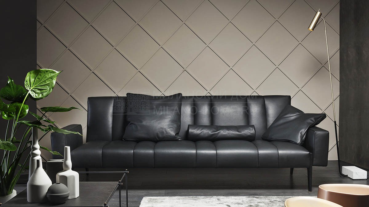Кожаный диван 50_Italo sofa leather / art.50001  из Италии фабрики VIBIEFFE