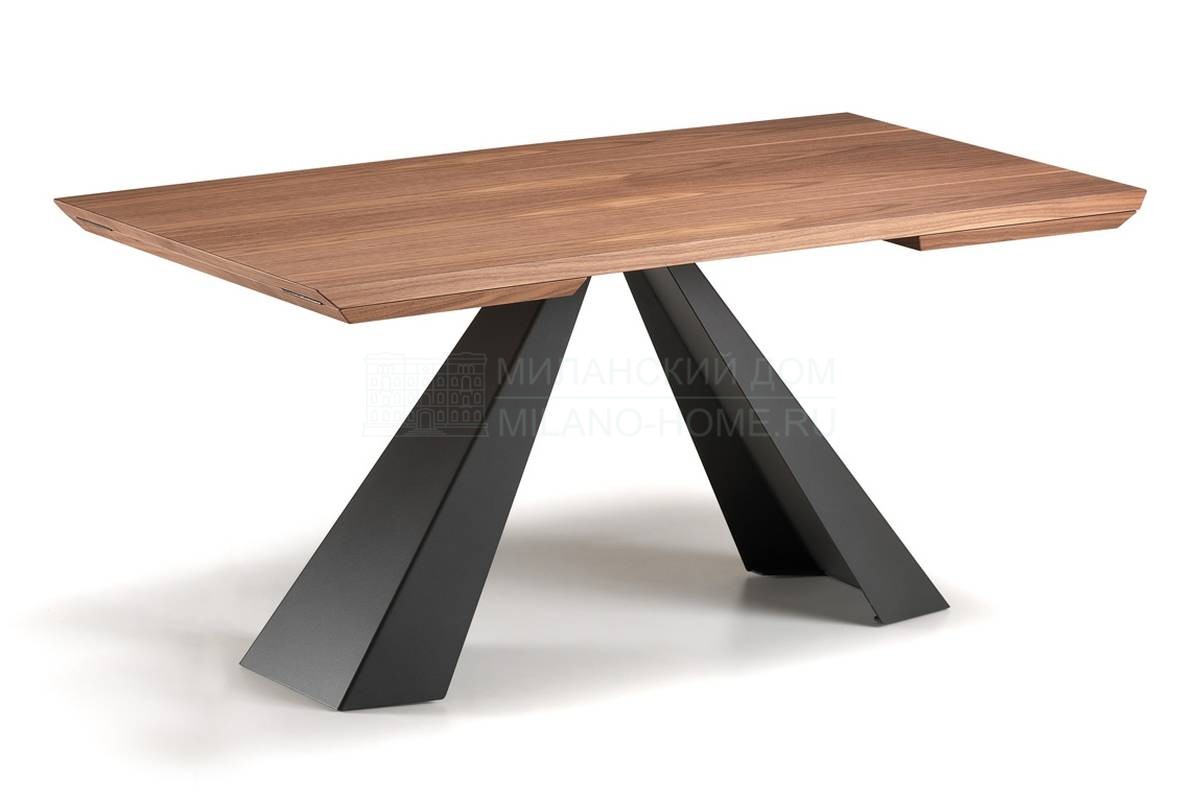 Обеденный стол Eliot wood drive из Италии фабрики CATTELAN ITALIA