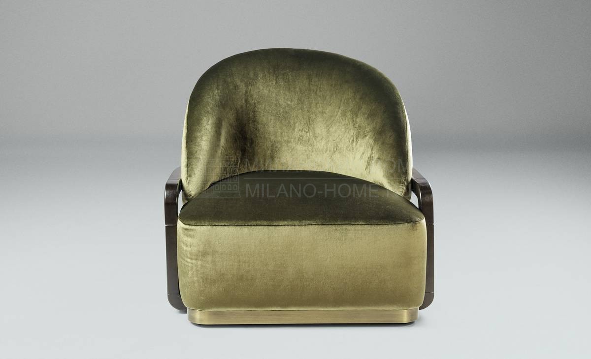 Круглое кресло Lady Peacock armchair из Италии фабрики PAOLO CASTELLI