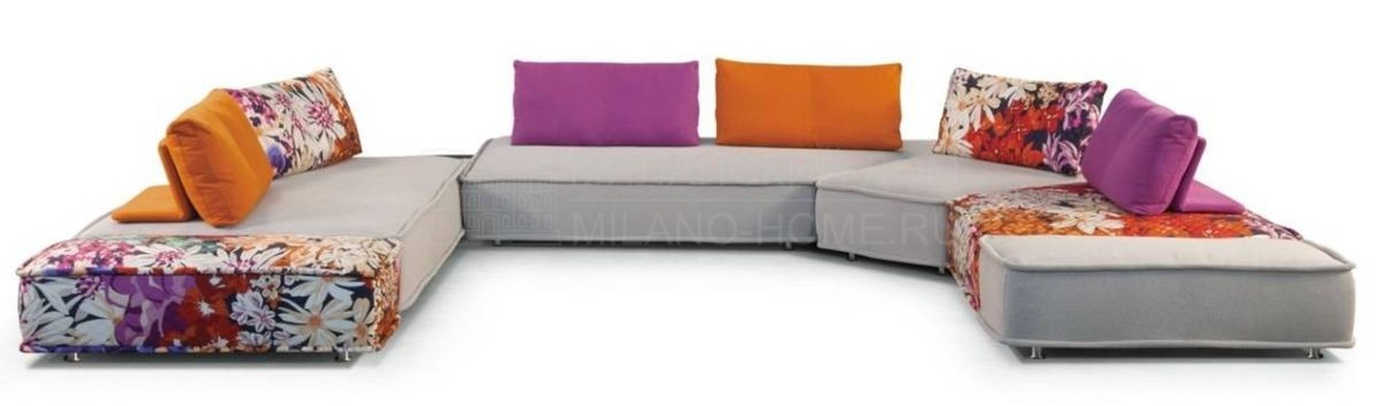 Угловой диван Escapade composition из Франции фабрики ROCHE BOBOIS