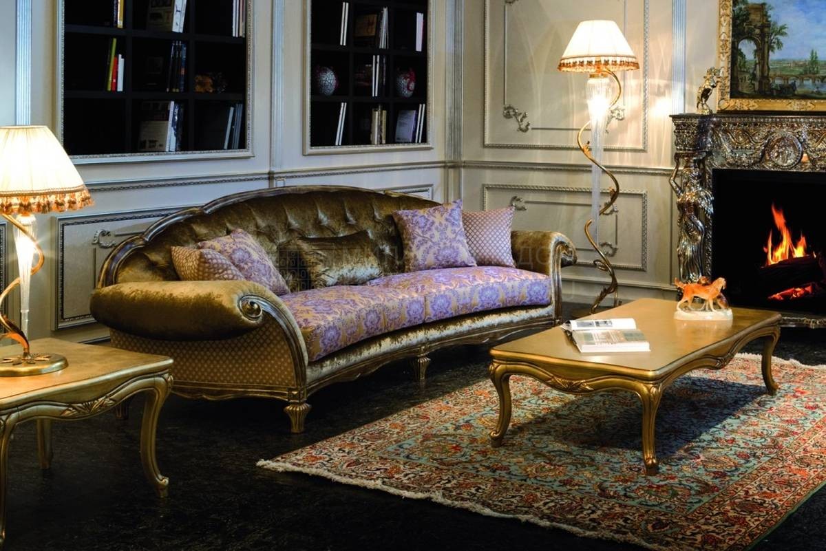 Прямой диван Blossom/sofa из Италии фабрики MANTELLASSI