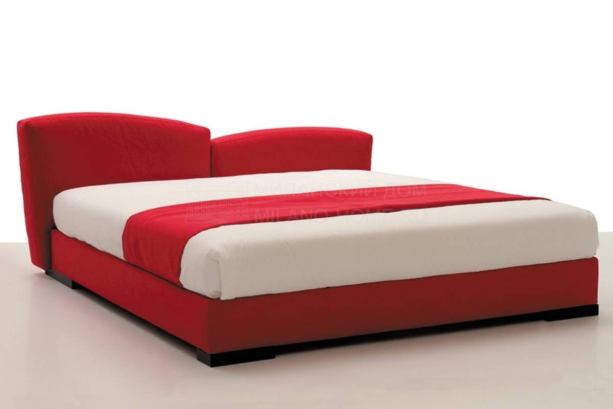 Кровать с мягким изголовьем Hills / bed из Италии фабрики FERLEA