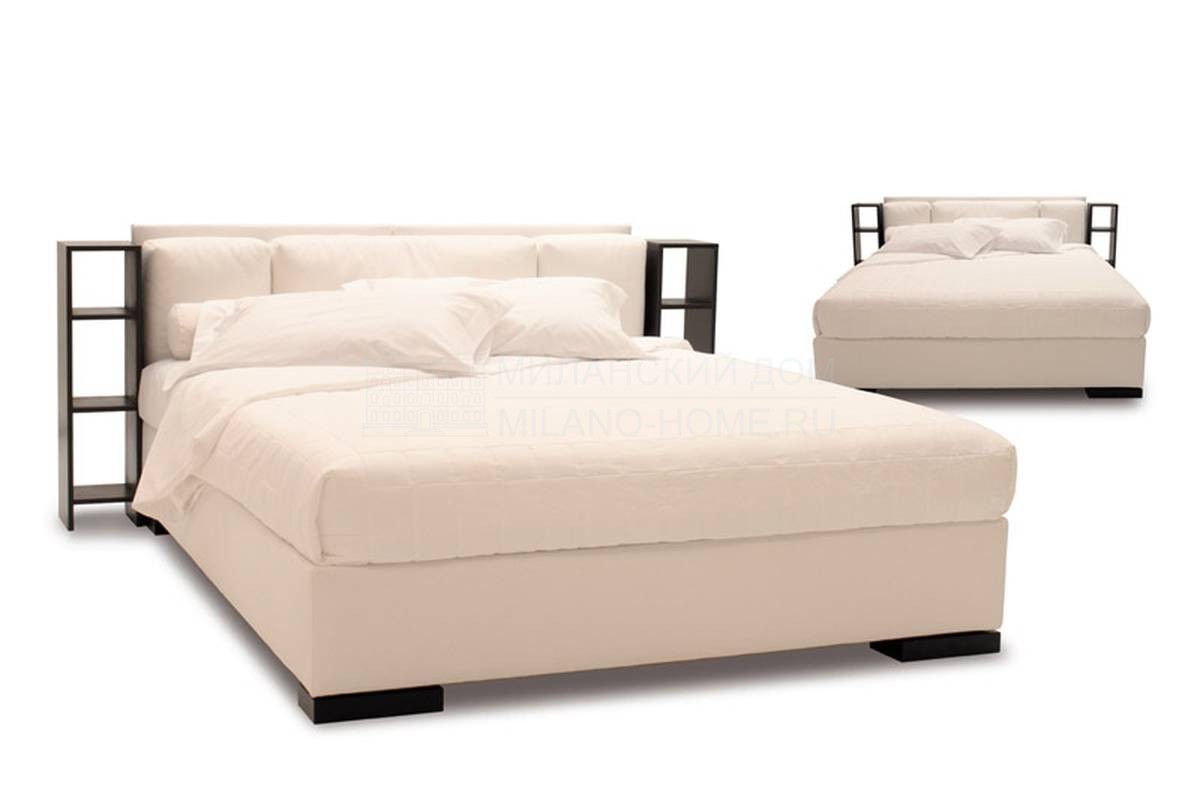Кровать с мягким изголовьем Laurenziana/bed из Италии фабрики FERLEA
