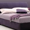 Кровать с мягким изголовьем Modì/bed