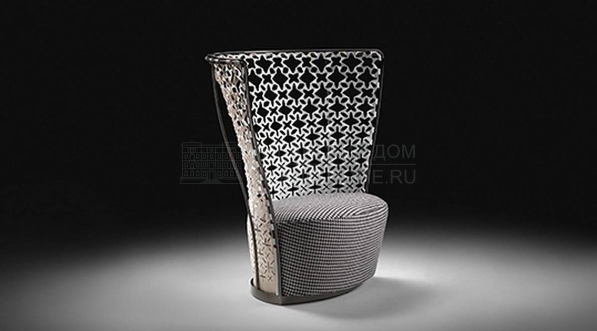 Круглое кресло Lady B poltrona из Италии фабрики BUSNELLI