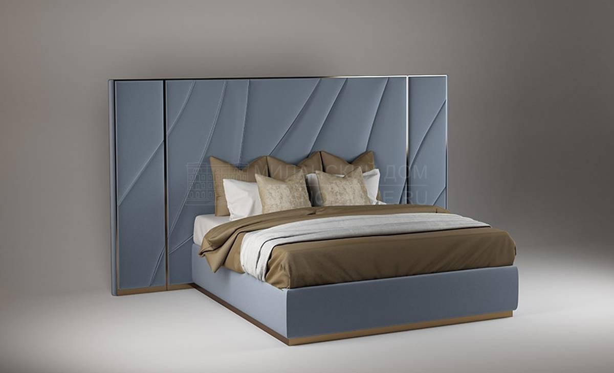Кровать с мягким изголовьем Odissea bed из Италии фабрики PAOLO CASTELLI