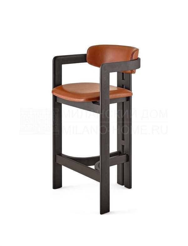 Кожаный стул 0419 stool leather из Италии фабрики GALLOTTI & RADICE