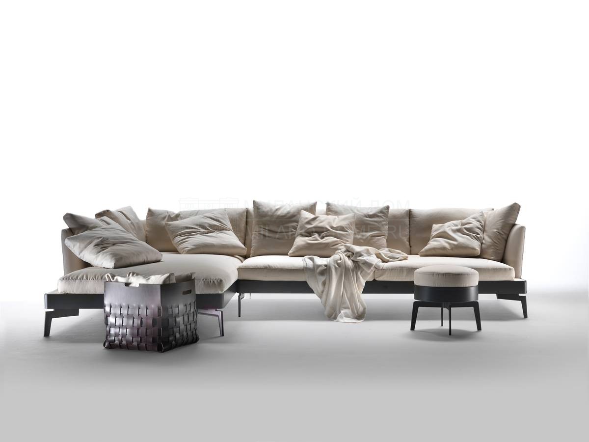 Прямой диван Feel good large /sofa из Италии фабрики FLEXFORM