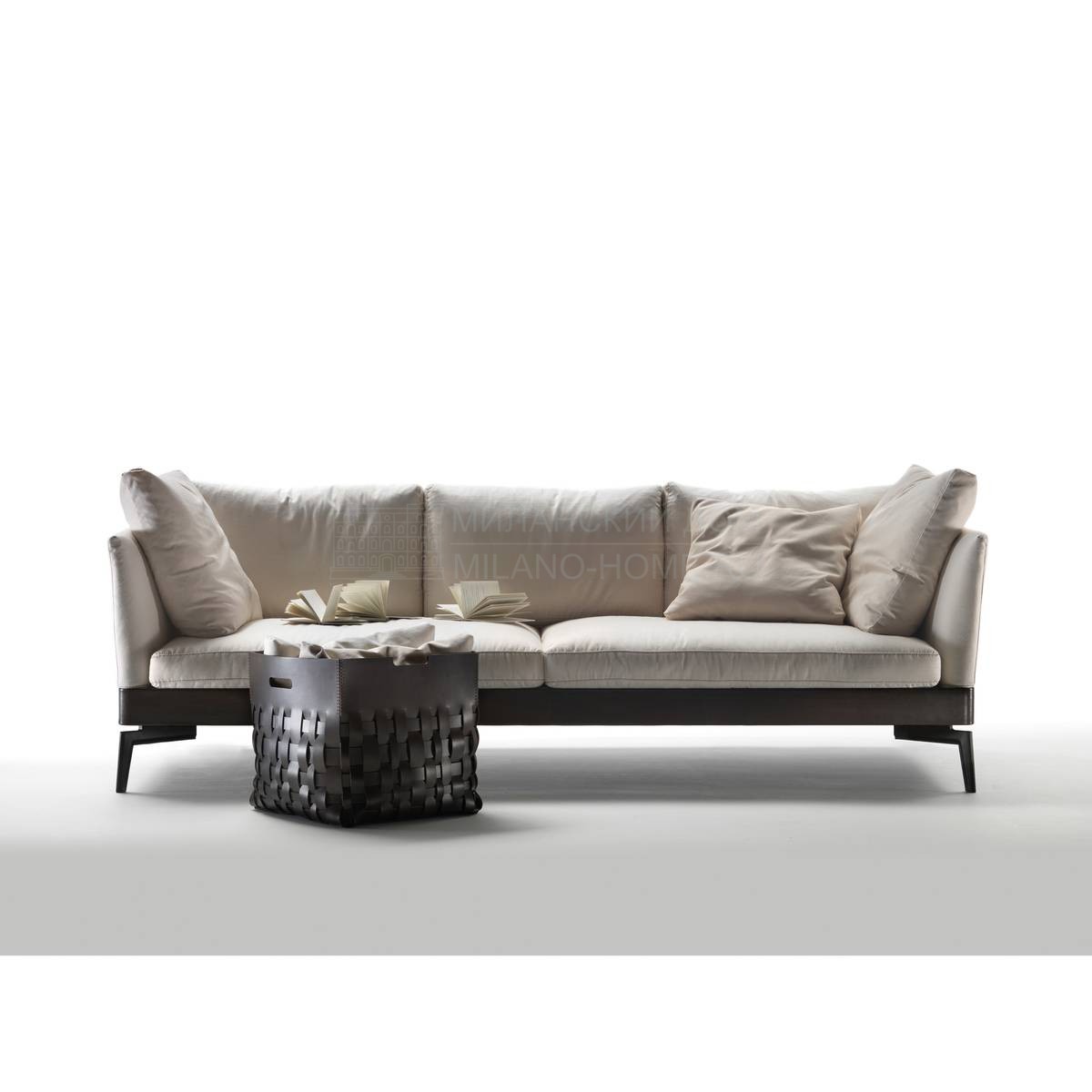 Прямой диван Feel good /sofa из Италии фабрики FLEXFORM