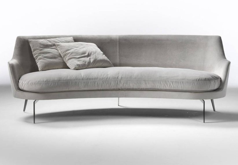 Прямой диван Guscio /sofa из Италии фабрики FLEXFORM