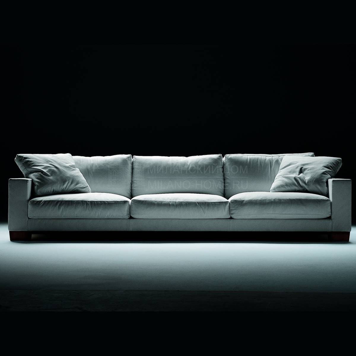 Прямой диван Status 02 /sofa из Италии фабрики FLEXFORM
