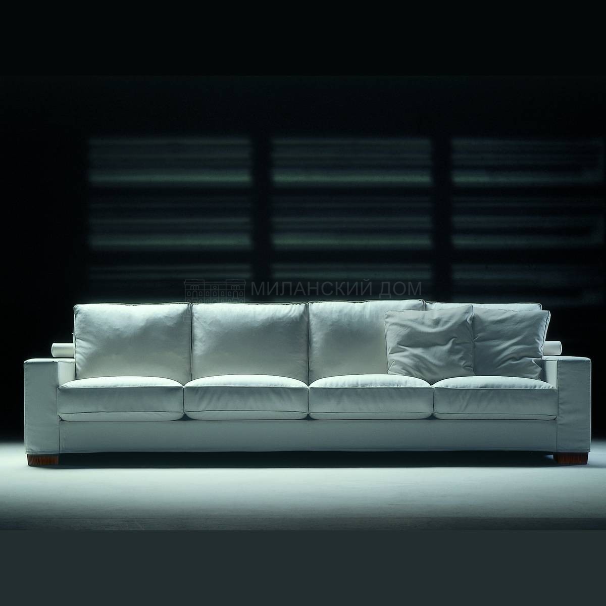 Прямой диван Status /sofa из Италии фабрики FLEXFORM