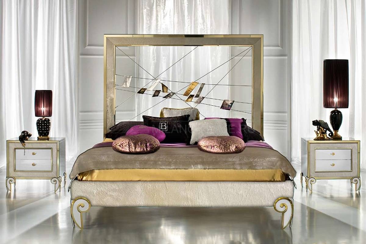Кровать с комбинированным изголовьем Art. B36 из Италии фабрики BORDIGNON Camillo