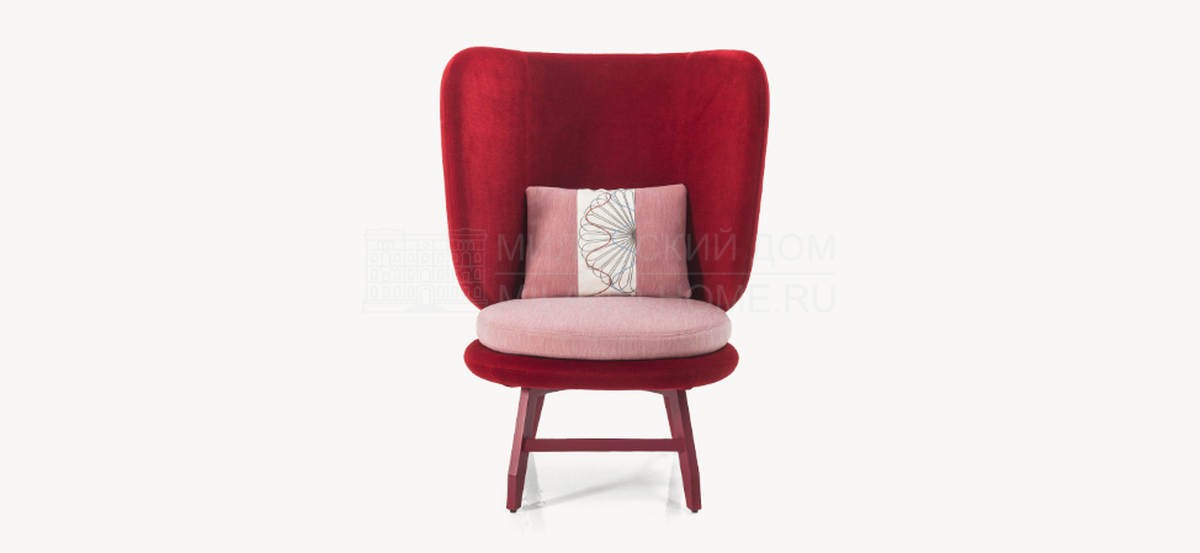 Круглое кресло Ayub armchair из Италии фабрики MOROSO