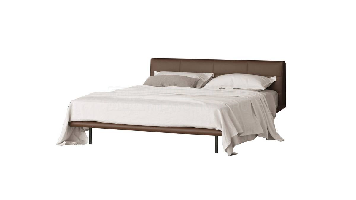 Кровать с мягким изголовьем Ledletto bed из Италии фабрики ARFLEX