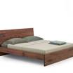Кровать с деревянным изголовьем Natura 2/bed