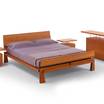 Кровать с деревянным изголовьем Piano Design Bed