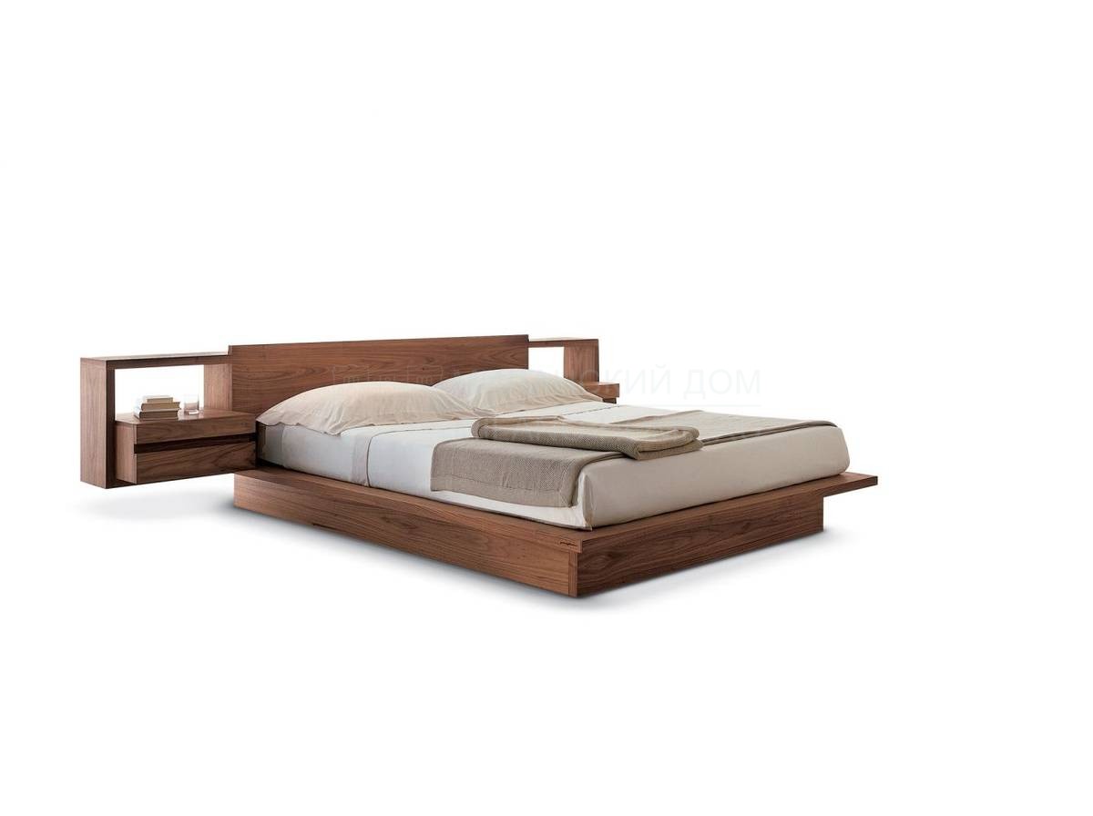 Кровать с деревянным изголовьем Torino/bed из Италии фабрики RIVA1920
