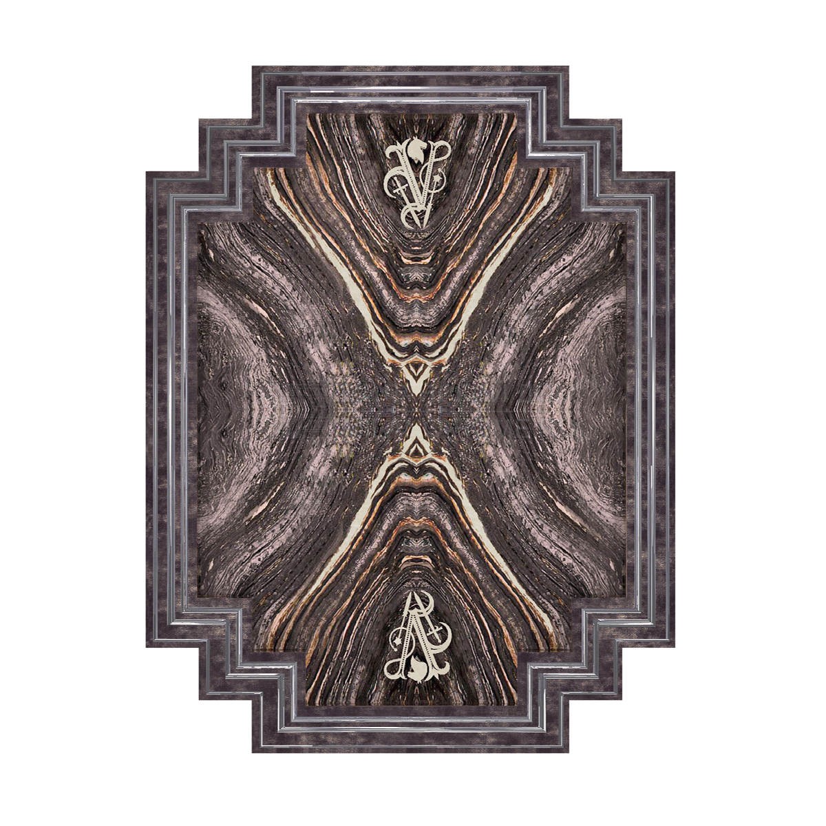 Ковер Enigma Dark carpet из Италии фабрики IPE CAVALLI VISIONNAIRE