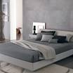 Кровать с мягким изголовьем Bridge / bed