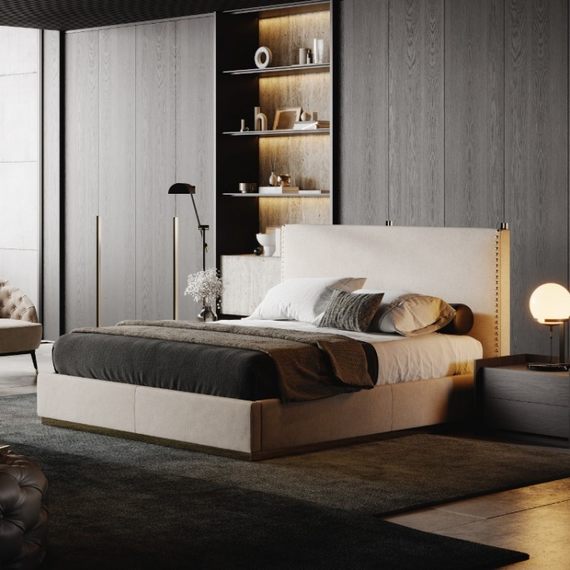 Двуспальная кровать Marlin bed из Португалии фабрики LASKASAS