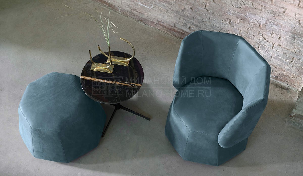 Банкетка или Пуф Moka footstool из Италии фабрики PRIANERA