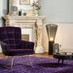 Каминное кресло Marla armchair purple — фотография 10