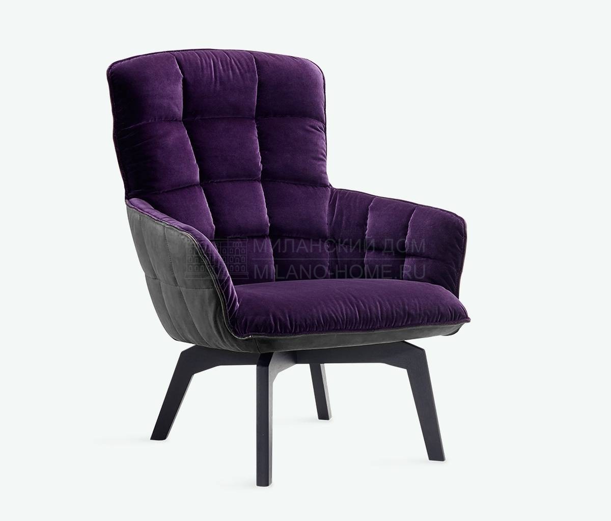 Каминное кресло Marla armchair purple из Германии фабрики FREIFRAU