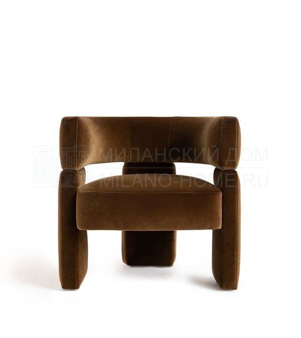 Круглое кресло Margaret armchair fendi из Италии фабрики FENDI Casa