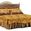 Кровать с деревянным изголовьем Minerva/0081LMB