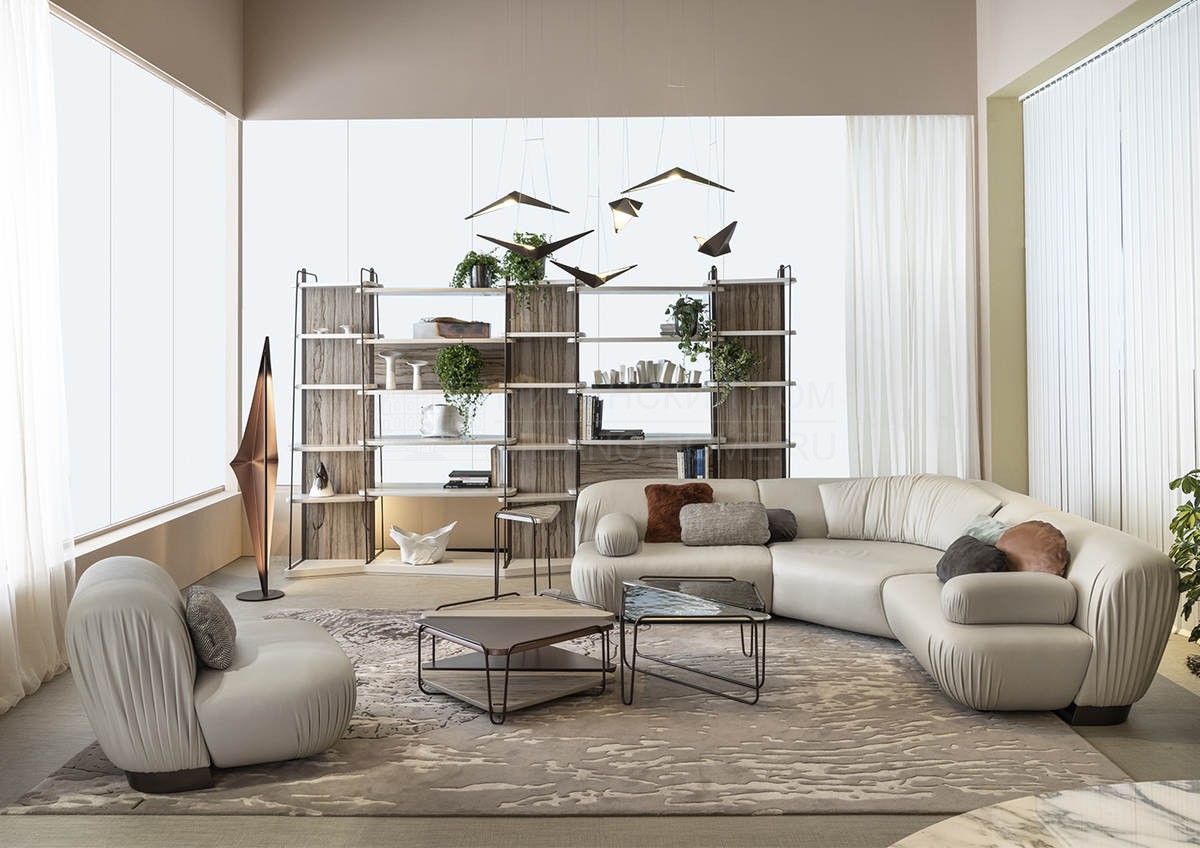 Кожаный диван Grand Pliage sofa / art. 6105T    из Италии фабрики BIZZOTTO