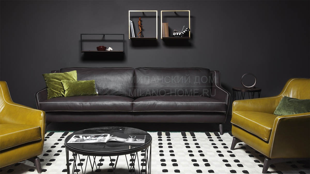 Кожаный диван 575_Hi Story sofa leather / art.575002 из Италии фабрики VIBIEFFE