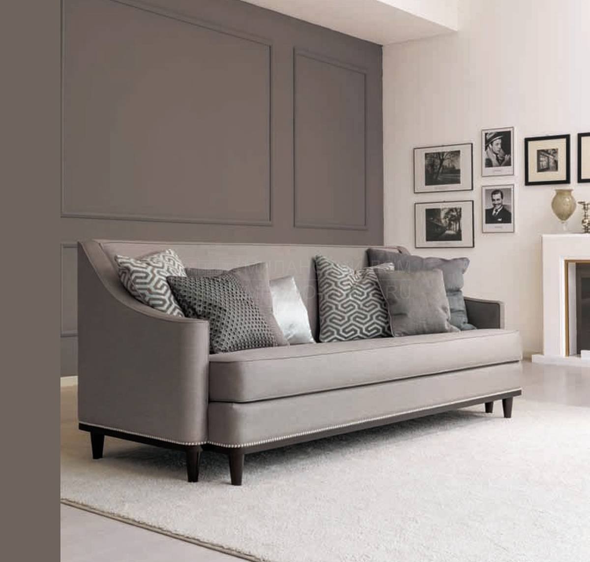 Прямой диван Grace sofa из Италии фабрики GALIMBERTI NINO
