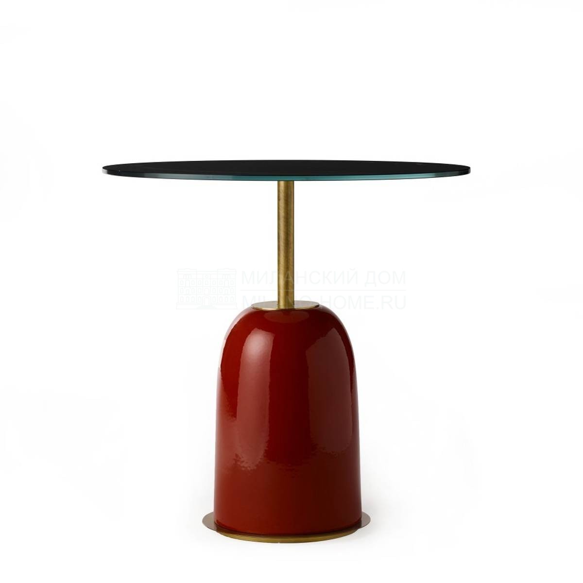 Круглый стол Pins side table из Италии фабрики MARIONI