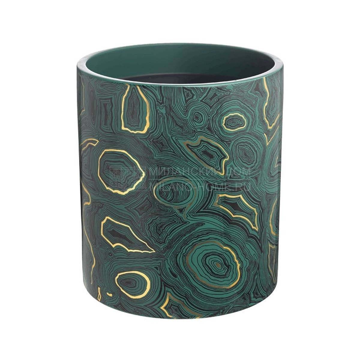 Свеча ароматическая Malachite из Италии фабрики FORNASETTI